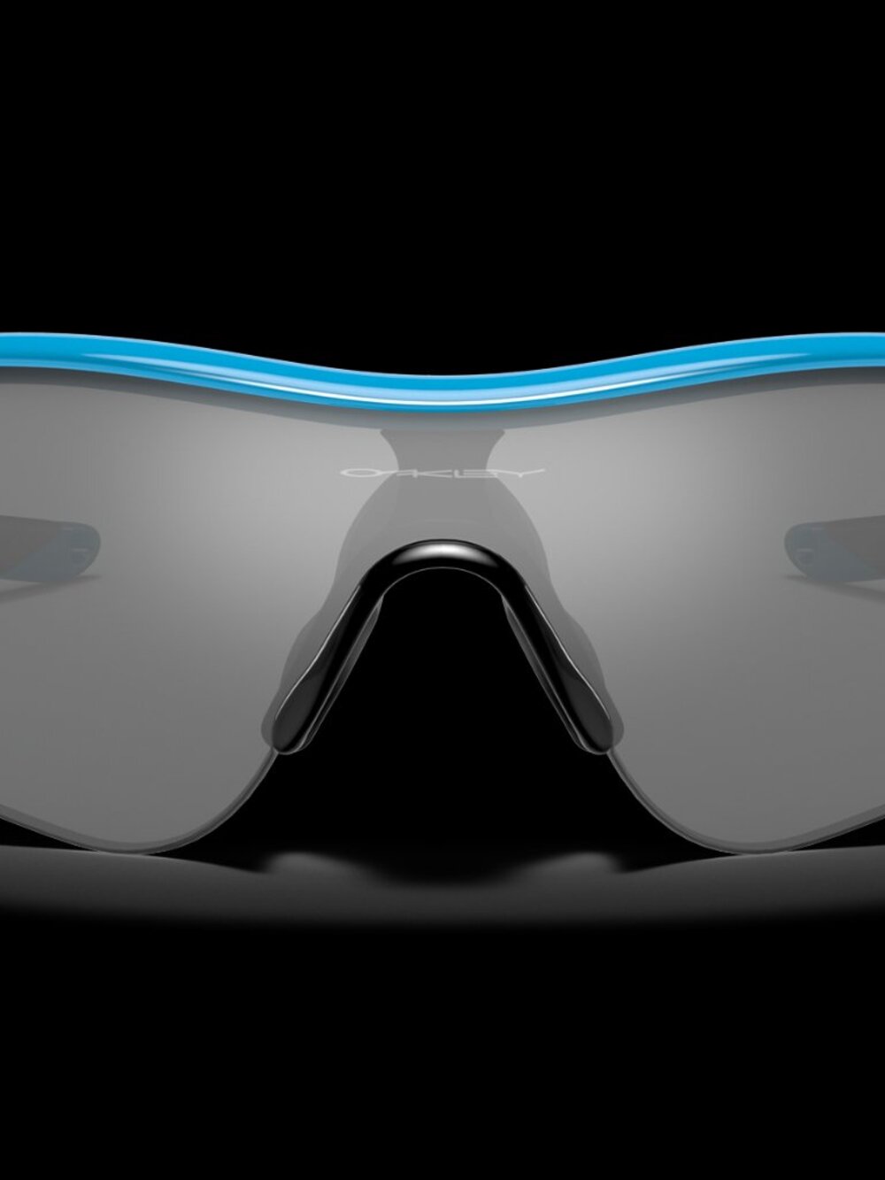 BRAND NEW OAKLEY Radar Lock Path Prizm Lenses, Polished Black, Sky Blue Frame